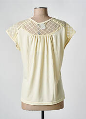 T-shirt jaune LUHTA pour femme seconde vue
