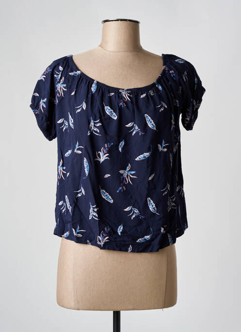 Blouse manches courtes manches courtes bleu RAGWEAR femme