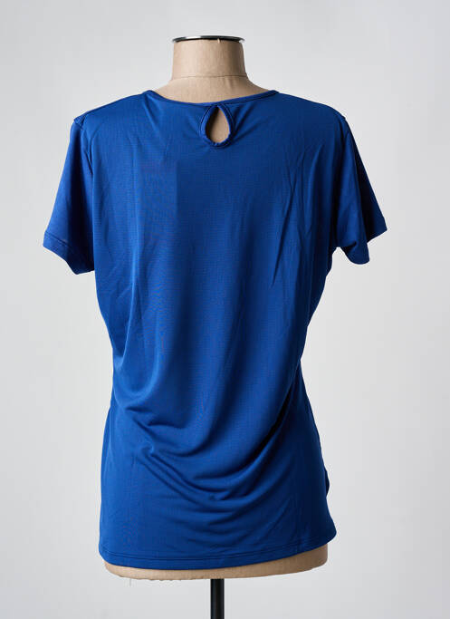 T-shirt stretch manches courtes bleu LAFUMA femme
