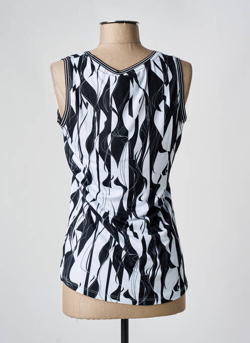 Débardeur stretch sans manche noir LUHTA femme