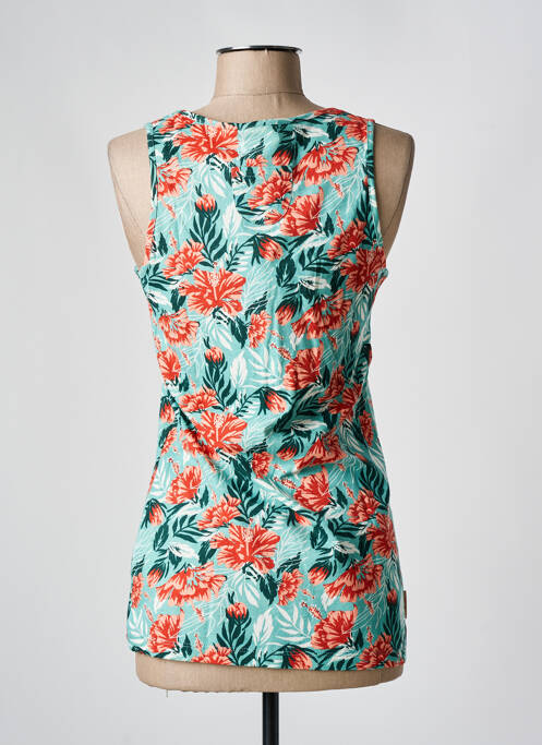 Débardeur stretch sans manche vert RAGWEAR femme