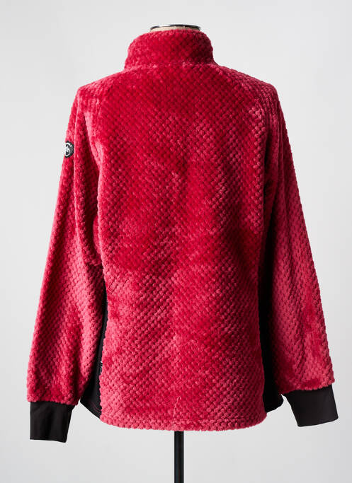 Polaire coupe cintrée rouge ANGELE femme