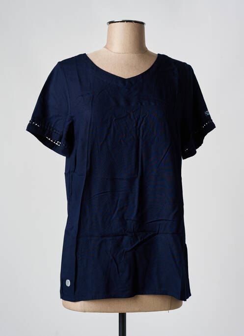 Blouse bleu ELLE EST OU LA MER pour femme