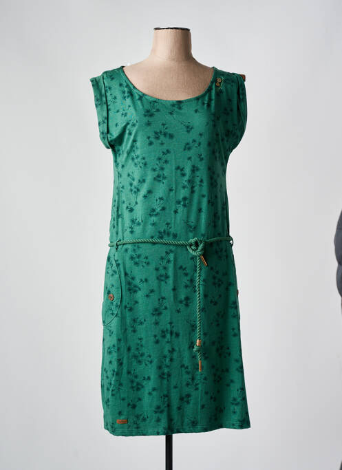 Robe mi-longue vert RAGWEAR pour femme