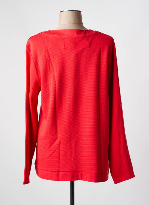 Sweat-shirt rouge ELLE EST OU LA MER pour femme
