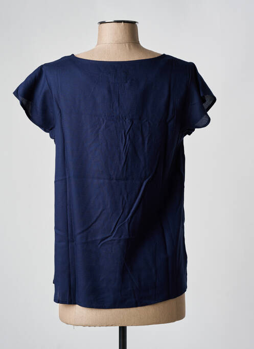 Top bleu ELLE EST OU LA MER pour femme