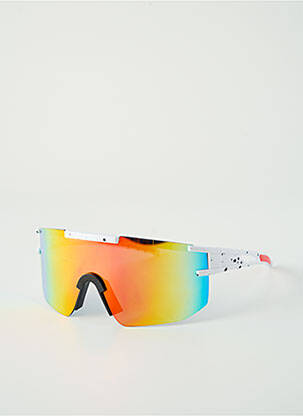 Lunettes de soleil imprimé fantaisie blanc CITY VISION EYEWEAR unisexe