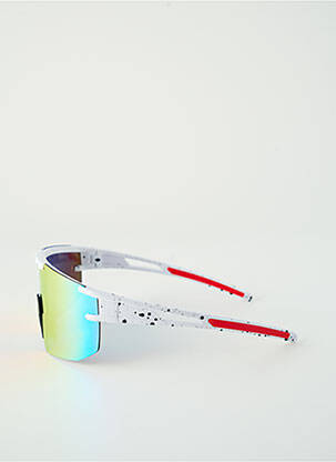 Lunettes de soleil imprimé fantaisie blanc CITY VISION EYEWEAR unisexe