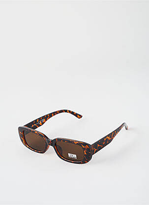 Lunettes de soleil imprimé fantaisie marron CITY VISION EYEWEAR femme