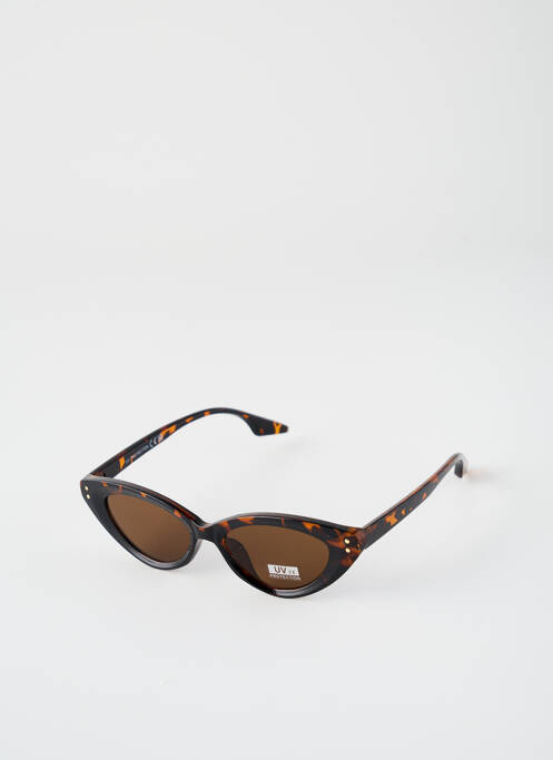 Lunettes de soleil imprimé fantaisie marron CITY VISION EYEWEAR femme