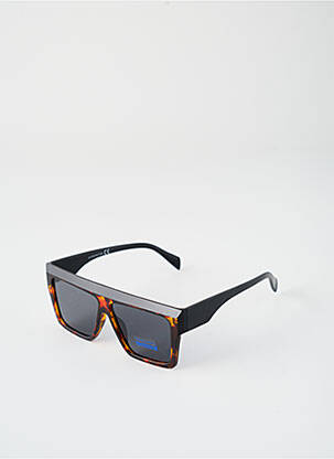 Lunettes de soleil imprimé fantaisie marron CITY VISION EYEWEAR femme