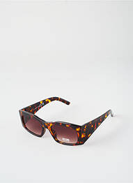 Lunettes de soleil imprimé fantaisie marron CITY VISION EYEWEAR femme