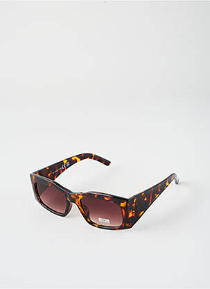 Lunettes de soleil imprimé fantaisie marron CITY VISION EYEWEAR femme
