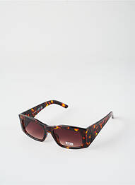 Lunettes de soleil imprimé fantaisie marron CITY VISION EYEWEAR femme