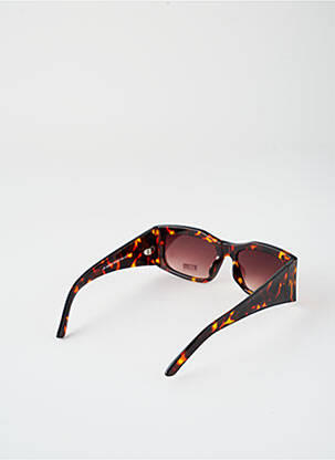 Lunettes de soleil imprimé fantaisie marron CITY VISION EYEWEAR femme