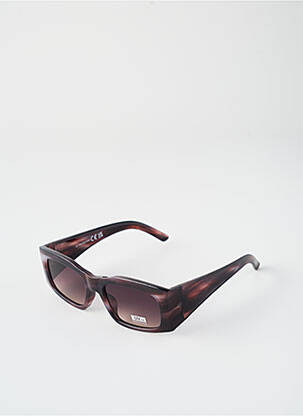 Lunettes de soleil imprimé fantaisie marron CITY VISION EYEWEAR femme