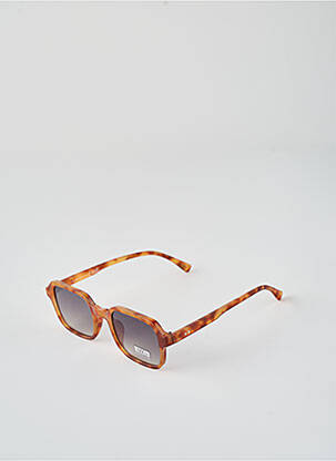 Lunettes de soleil imprimé fantaisie marron CITY VISION EYEWEAR femme