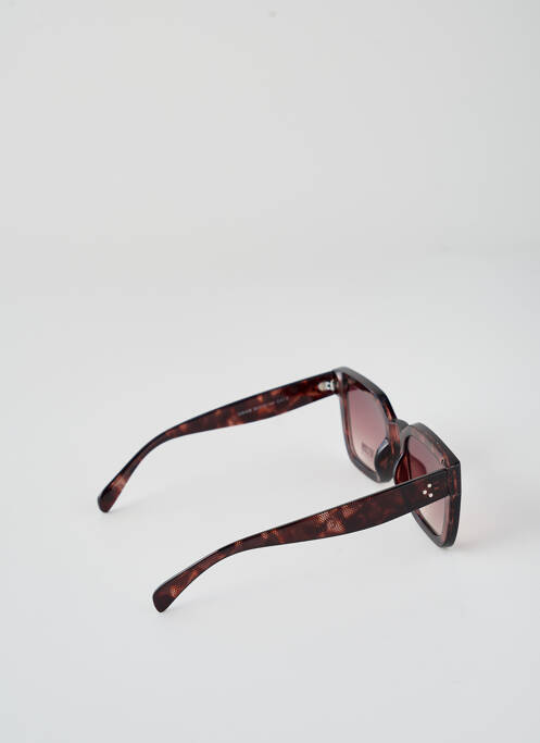 Lunettes de soleil imprimé fantaisie marron CITY VISION EYEWEAR femme