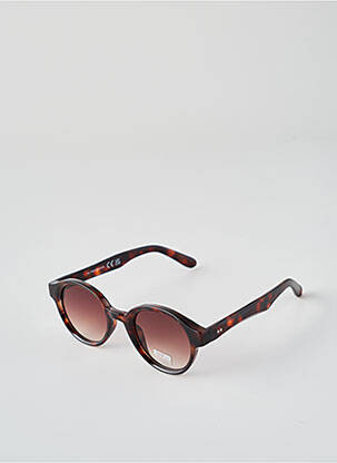 Lunettes de soleil imprimé fantaisie marron CITY VISION EYEWEAR femme