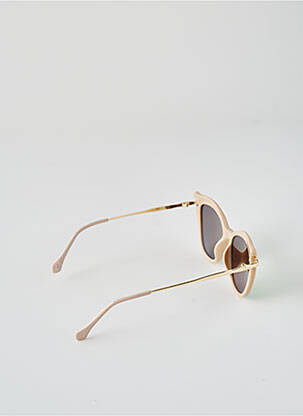 Lunettes de soleil beige CITY VISION EYEWEAR femme