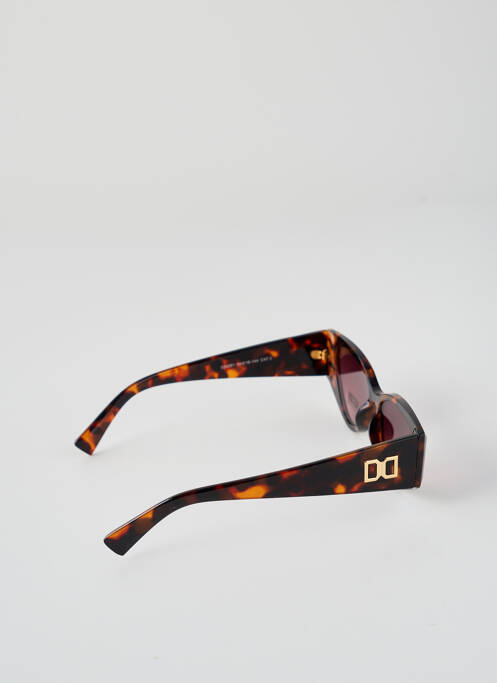 Lunettes de soleil imprimé fantaisie marron CITY VISION EYEWEAR femme