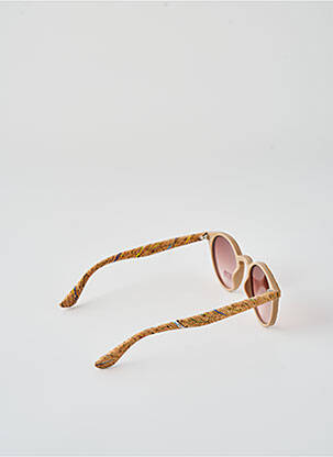Lunettes de soleil imprimé fantaisie marron CITY VISION EYEWEAR femme