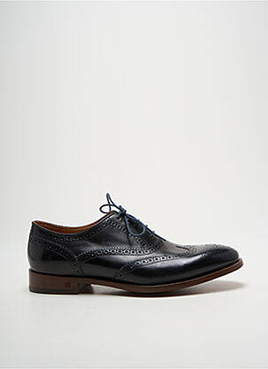 Derbies tissage satiné talon bas noir PAUL SMITH homme
