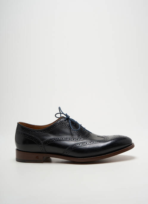 Derbies tissage satiné talon bas noir PAUL SMITH homme
