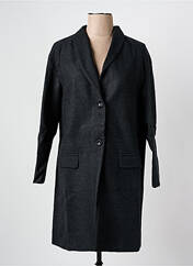 Manteau long gris ARELINE pour femme seconde vue