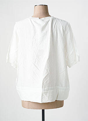 Top manches courtes manches courtes blanc HAJO femme