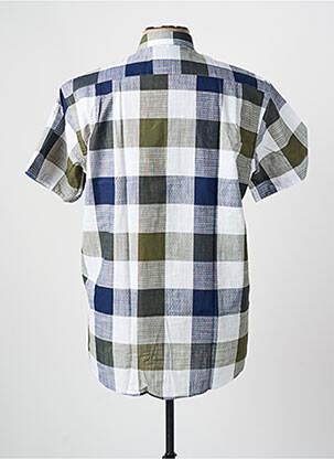 Chemise manches courtes imprimé fantaisie vert EMYLE homme
