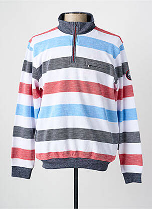 Pull manches longues manches longues gris HAJO homme