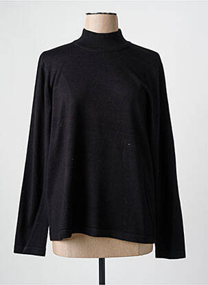 Pull col roulé noir JENSEN pour femme