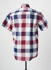 Chemise manches courtes rouge EMYLE pour homme seconde vue