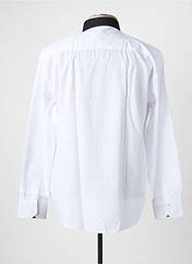 Chemise manches longues blanc CAP 10 TEN pour homme seconde vue