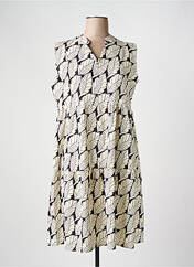 Robe mi-longue noir NARA pour femme seconde vue