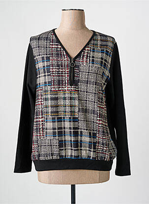 Top noir TELMAIL pour femme