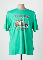 T-shirt vert HAJO pour homme seconde vue