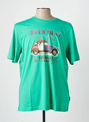 T-shirt vert HAJO pour homme