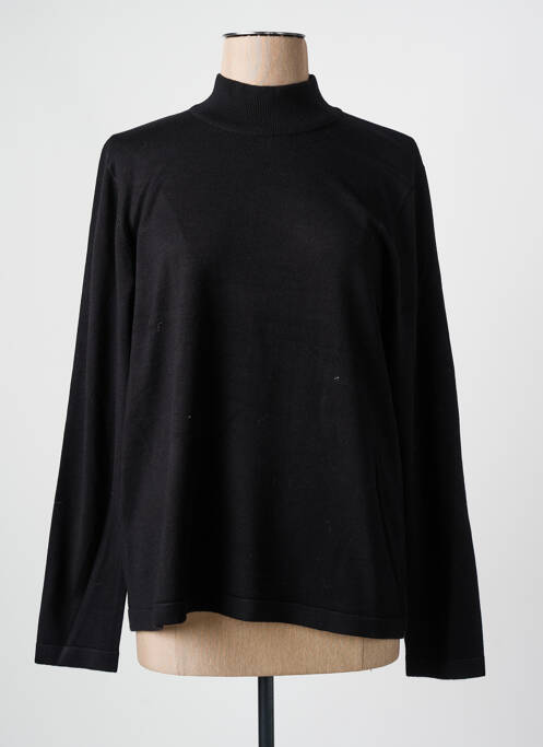 Pull col roulé noir JENSEN pour femme