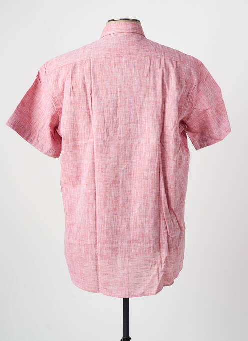 Chemise manches courtes rouge EMYLE pour homme