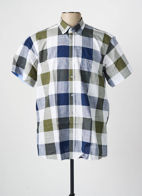 Chemise manches courtes vert EMYLE pour homme