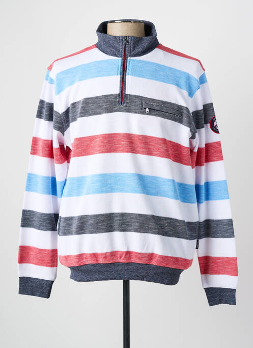 Pull manches longues manches longues gris HAJO homme