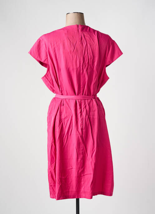 Robe mi-longue rose AZAY pour femme