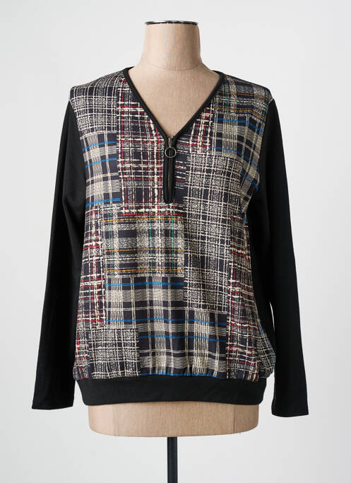 Top noir TELMAIL pour femme