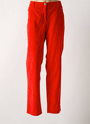 Pantalon slim stretch taille normale rouge COUTURIST femme