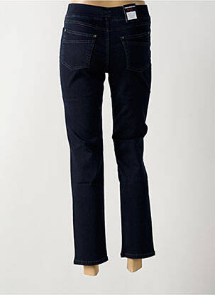 Jegging tissage brut taille normale bleu ANNA MONTANA femme