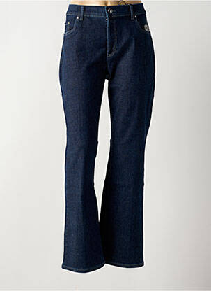 Jeans coupe droite bleu ANNA MONTANA pour femme