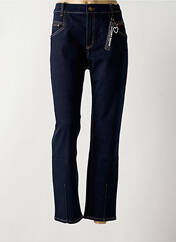 Jeans coupe droite bleu ANNA MONTANA pour femme seconde vue