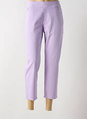 Jegging violet ANNA MONTANA pour femme seconde vue